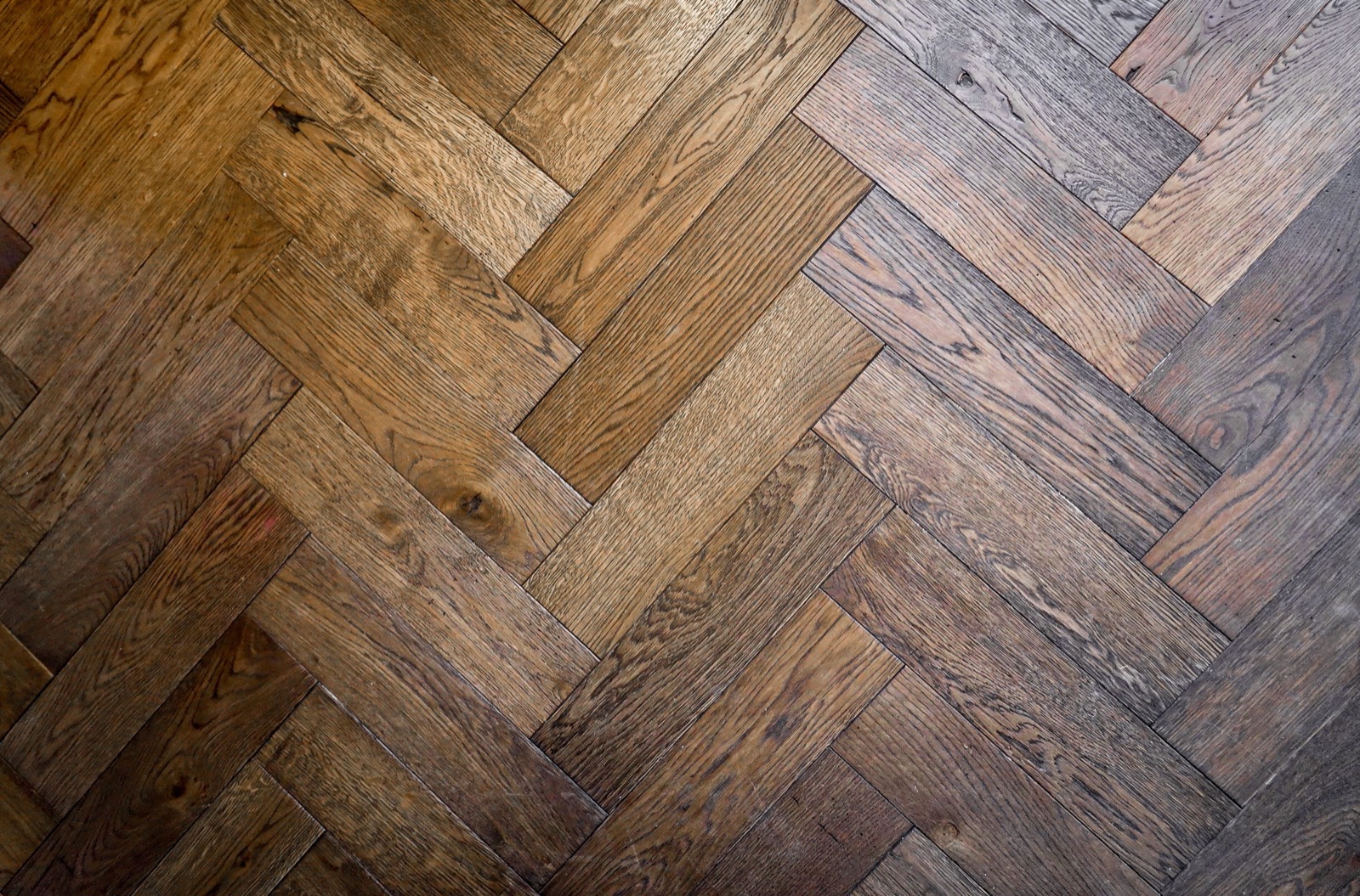 Dark hardwood flooring